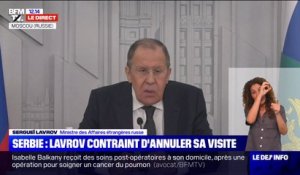 "L'UE et l'Otan capables des coups les plus bas": le ministre russe des Affaires étrangères s'exprime sur l'annulation de sa visite en Serbie