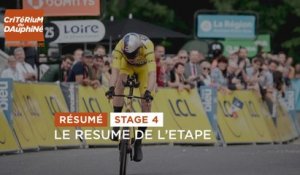 #Dauphiné 2022 - Étape 4 - Résumé