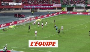 Les buts d'Autriche - Danemark - Foot - Ligue des Nations
