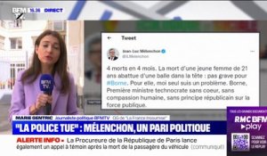 Jean-Luc Mélenchon qualifie Élisabeth Borne de "Première ministre technocrate sans coeur"
