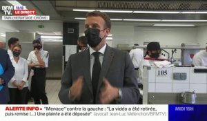 Emmanuel Macron: "Nous avons, dans le secteur de la restauration, environ 110 000 offres d'emploi qui sont à pouvoir"