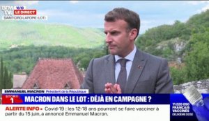 Emmanuel Macron sur la situation sanitaire: "Il faut avoir un optimisme raisonnable"