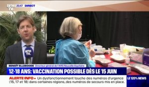 Benoît Elleboode (ARS): "Il y a une stabilisation du taux d'incidence en Nouvelle-Aquitaine"