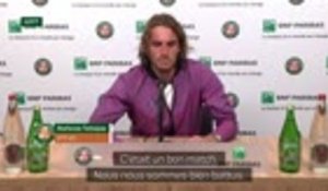 Roland-Garros - Tsitsipas : "Contre Isner, je vais devoir faire mon truc"