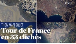 Tour de France en 33 photographies prises depuis l'Espace par Thomas Pesquet dans l'ISS