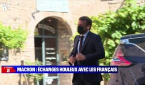 Story 6 : Emmanuel Macron, échanges houleux avec les Français - 03/06