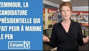 Zemmour, la candidature présidentielle qui fait peur à Marine Le Pen