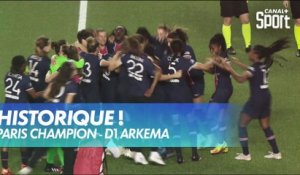 Le PSG remporte le premier titre de son histoire ! - D1 Arkema