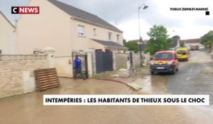 Intempéries : les habitants de Thieux en plein cauchemar