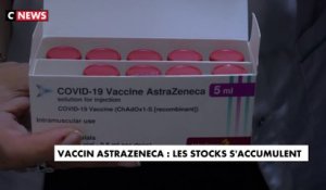 AstraZeneca : les Français boudent le vaccin, les stocks s'accumulent