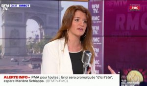Marlène Schiappa maintient qu'elle est "très opposée" à l'ouverture de la GPA en France