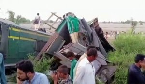 Pakistan : accident de train meurtrier dans le sud