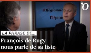 Régionales 2021: «Ma liste revendique tout ce qui a été fait sous l'impulsion de Macron» assure François de Rugy