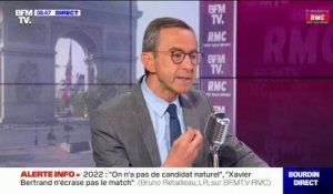 Présidentielle 2022: pour Bruno Retailleau, Jean-Luc Mélenchon "s'est disqualifié"