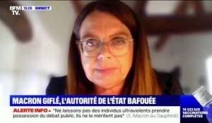 "Tout s'est passé très vite": Mireille Clapot, députée LaREM de la Drôme, raconte le moment où Emmanuel Macron a été giflé