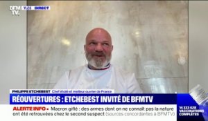 "Enfin!": le sourire de Philippe Etchebest pour la réouverture des salles de restaurant