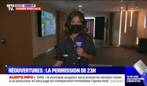 Aurélie Casse se déplace dans Paris pour la nouvelle étape du déconfinement