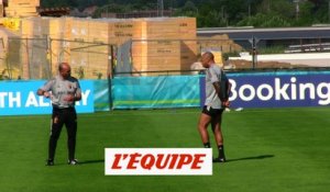 Thierry Henry s'est fait « bizuter » - Foot - Euro 2020 - Belgique