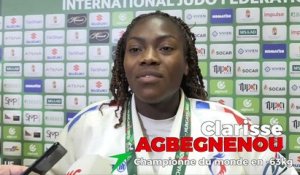 Championnats du monde seniors 2021 - Clarisse Agbegnenou : « Encore du chemin, mais je suis prête »