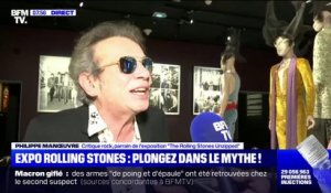 "C'est très émouvant": Philippe Manœuvre, parrain de l'exposition des Rolling Stones à Marseille, témoigne sur BFMTV