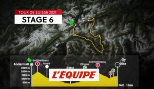 Le profil de la 6e étape en vidéo - Cyclisme - Tour de Suisse