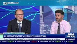 Wilfrid Galand (Montpensier Finance) et Sébastien Barthélémi (Kepler Cheuvreux): La BCE maintient ses taux directeurs - 10/06