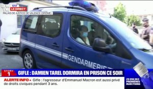 Emmanuel Macron giflé: Damien Tarel vient de quitter le palais de justice de Valence