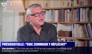 Présidentielle 2022: "Éric Zemmour y réfléchit", selon Michel Onfray