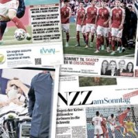 La presse européenne sous le choc après l'arrêt cardiaque de Christian Eriksen