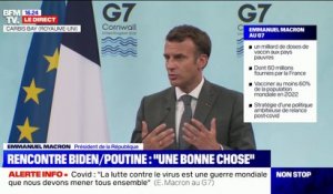 Violences: Emmanuel Macron évoque "les inégalités" et "l'ensauvagement des discours sur les réseaux sociaux" comme raisons
