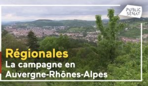 Régionales : la campagne en Auvergne-Rhône-Alpes
