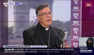 Mgr Aupetit, archevêque de Paris, encourage "les plus vulnérables" à se faire vacciner