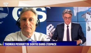 Thomas Pesquet de sortie dans l'espace - 16/06