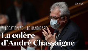 Chassaigne s'emporte contre le "coup de force" du gouvernement sur l'AAH