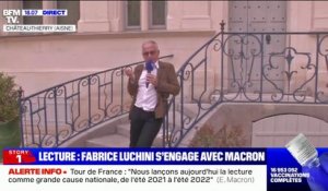 Fabrice Luchini sur sa journée avec Emmanuel Macron: "Je ne suis pas l'acteur d'un pouvoir quelconque"