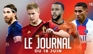 LA BELGIQUE EN 8ÈMES, LES VÉRITÉS DE RAMOS, LE PSG AVANCE POUR HAKIMI I LES INFOS FOOT DU JOUR