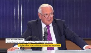 Abstention record aux élections régionales et départementales : "Il faut écouter l'électeur plutôt que de lui faire des reproches, comprendre pourquoi il s'abstient", estime Jean-Pierre Raffarin