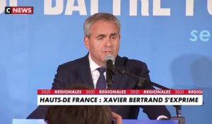 Régionales : Xavier Bertrand se félicite d'avoir « brisé les mâchoires » du RN