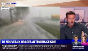 La quasi-totalité de la France placée en vigilance jaune, de nouveaux orages attendus dans la soirée