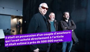 Une oeuvre de Pierre Soulages a été vendue 1,6 million d'euros