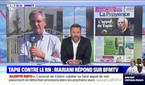 Thierry Mariani: "Bernard Tapie me reproche des propos que je n'ai pas tenus (..) je n'ai pas envie de polémiquer avec lui"