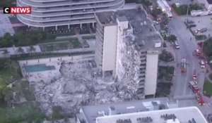 Vidéo : un immeuble s’effondre à Miami