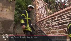 Rhône : de violentes pluies se sont abattues sur l'agglomération lyonnaise