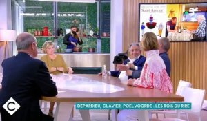 Benoît Poelvoorde raconte son plus gros fou rire avec Gérard Depardieu sur le tournage de "Mystère à Saint-Tropez".