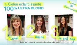 Gelée éclaircissante 100% ultra blond : Effet tie & dye avec Garnier