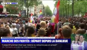 La marche des fiertés se dirige vers la place de la République à Paris