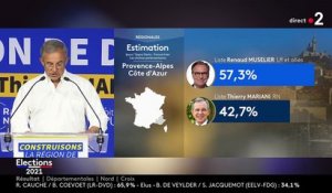 Résultats des élections régionales : Thierry Mariani, tête de liste RN, dénonce "un système coalisé" après sa défaite en Paca