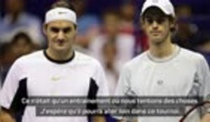 Wimbledon - Federer et Murray se sont entraînés ensemble