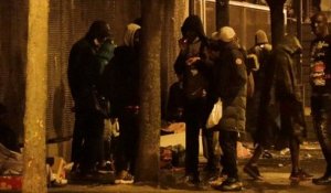 Paris : les jardins d’Eole évacués, des centaines de toxicomanes en errance