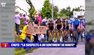 Story 1 : Chute lors du Tour de France, "la spectatrice a un sentiment de honte" - 01/07